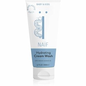 Naif Baby & Kids Hydrating Cream Wash hydratační sprchový krém pro děti od narození 200 ml