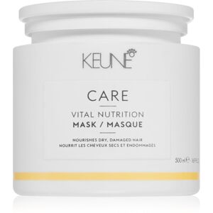 Keune Care Vital Nutrition vyživující a hydratační maska na vlasy s regeneračním účinkem 500 ml