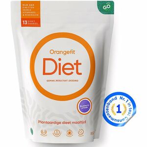 Orangefit Diet rostlinná náhrada stravy blueberry 850