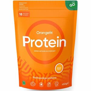 Orangefit Protein veganský protein v prášku příchuť mango & peach 450 g