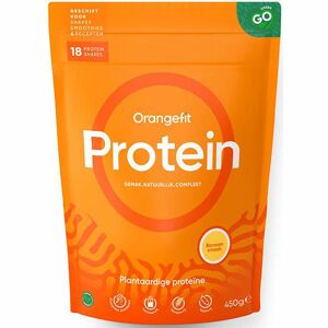 Orangefit Protein veganský protein v prášku příchuť banana 450 g