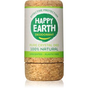 Happy Earth 100% Natural Deodorant Crystal Deo Unscented deodorant 90 g