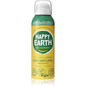 Happy Earth 100% Natural Deodorant Air Spray deodorant Jasmine Ho Wood 100 ml