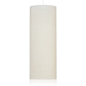 Rivièra Maison Pillar Candle Rustic White dekorativní svíčka I. 7x18 cm