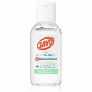 Savo Hand Sanitizer čisticí gel na ruce s antibakteriální přísadou 50 ml