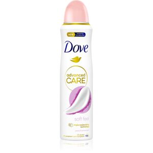 Dove Advanced Care Soft Feel antiperspirant ve spreji 72h Peony & Amber 150 ml