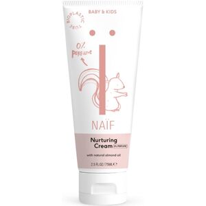 Naif Baby & Kids Nurturing Cream pečující krém bez parfemace pro děti od narození 75 ml