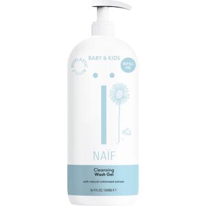 Naif Baby & Kids Cleansing Wash Gel čisticí a mycí gel pro děti a miminka Refill Me 500 ml