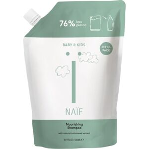 Naif Baby & Kids Nourishing Shampoo Refill výživný šampon pro děti od narození náhradní náplň 500 ml