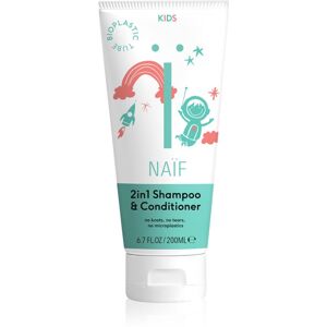 Naif Kids Shampoo & Conditioner šampon a kondicionér 2 v 1 pro děti 200 ml