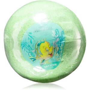 Disney The Little Mermaid Bath Bomb koupelová bomba pro děti Flounder 100 g