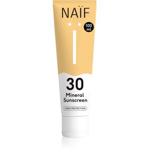 Naif Sun Mineral Sunscreen SPF 30 ochranný krém na opalování SPF 30 100 ml