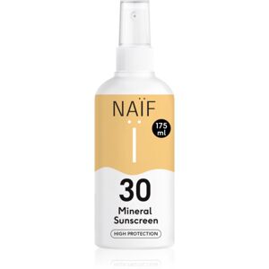 Naif Sun Mineral Sunscreen SPF 30 ochranný sprej na opalování SPF 30 175 ml