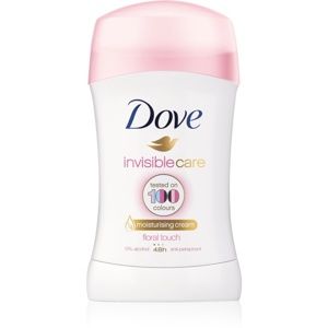 Dove Invisible Care Floral Touch tuhý antiperspirant proti bílým skvrnám bez alkoholu 40 ml