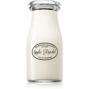 Milkhouse Candle Co. Creamery Apple Strudel vonná svíčka Milkbottle 227 g