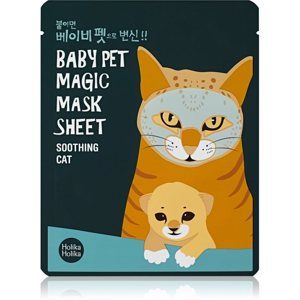 Holika Holika Magic Baby Pet osvěžující a zklidňující maska na obličej 22 ml