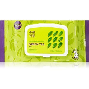 Holika Holika Pure Essence Mask Sheet Green Tea osvěžující ranní maska s výtažkem zeleného čaje