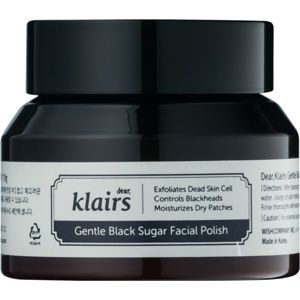Klairs Gentle Black Sugar Facial Polish hydratační pleťový peeling 110 g