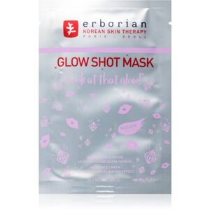Erborian Shot Mask Look at that glow! rozjasňující plátýnková maska 15 g