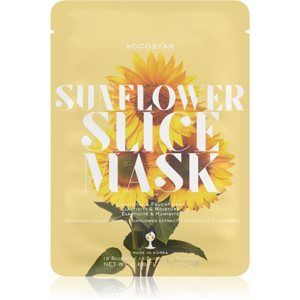 KOCOSTAR Sunflower Mask Sheet plátýnková maska se zpevňujícím účinkem