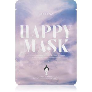 KOCOSTAR Happy Mask pečující plátýnková maska s hydratačním účinkem