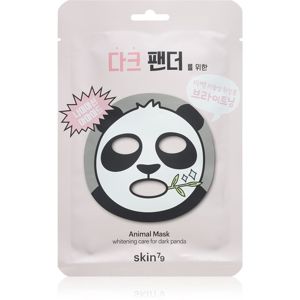 Skin79 Animal For Dark Panda rozjasňující plátýnková maska 23 g