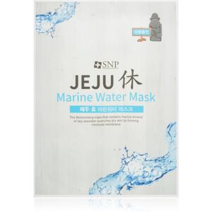 SNP Jeju Marine Water hydratační plátýnková maska s vyhlazujícím efektem 22 ml