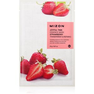Mizon Joyful Time Strawberry plátýnková maska se zjemňujícím účinkem 23 g