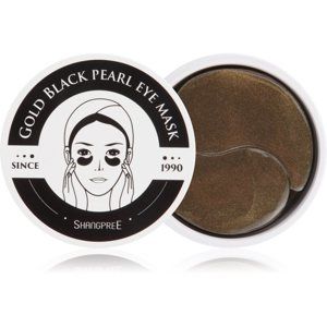 Shangpree Gold Black Pearl hydrogelová maska na oční okolí s protivráskovým účinkem