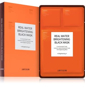 Jayjun Real Water Brightening hydratační plátýnková maska pro rozjasnění pleti 5 ks