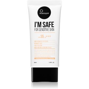 SUNTIQUE I'M SAFE For Sensitive Skin 100% minerální ochranný krém na obličej i tělo SPF 35 50 ml