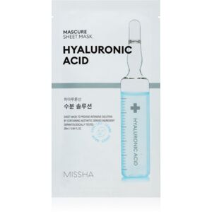 Missha Mascure Hyaluronic Acid hydratační plátýnková maska 28 ml