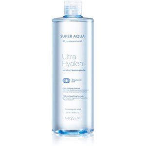 Missha Super Aqua 10 Hyaluronic Acid jemná čisticí micelární voda 500 ml