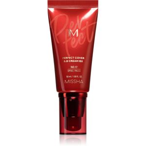 Missha M Perfect Cover RX BB krém s vysokou UV ochranou odstín No.17 Bright Beige 50 ml