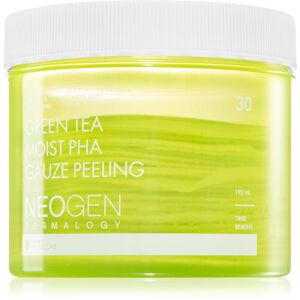 Neogen Dermalogy Clean Beauty Gauze Peeling Green Tea Moist PHA peelingové pleťové tamponky s hydratačním účinkem 30 ks