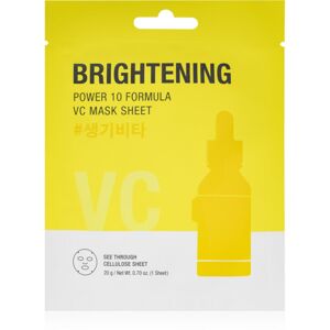 It´s Skin Power 10 Formula VC Effector rozjasňující plátýnková maska pro suchou pleť 20 g