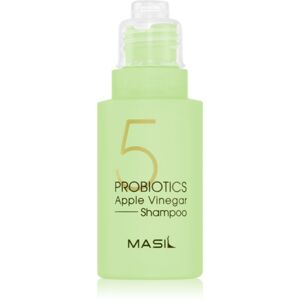 MASIL 5 Probiotics Apple Vinegar hloubkově čisticí šampon na vlasy a vlasovou pokožku 50 ml
