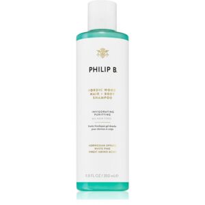 Philip B. Nordic Wood čisticí šampon na tělo a vlasy 350 ml