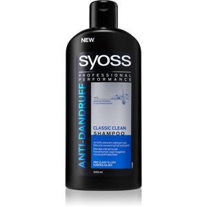 Syoss Anti-Dandruff Classic Clean osvěžující šampon proti lupům 500 ml