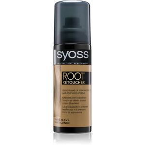 Syoss Root Retoucher tónovací barva na odrosty ve spreji odstín Dark Blonde 120 ml