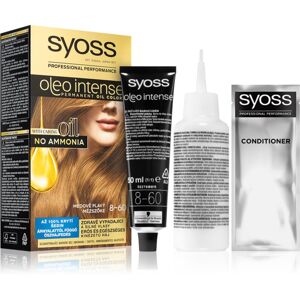 Syoss Oleo Intense permanentní barva na vlasy s olejem odstín 8-60 Honey Blond 1 ks