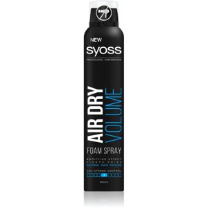 Syoss Air Dry Volume pěnové tužidlo pro objem vlasů 200 ml