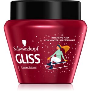 Schwarzkopf Gliss Winter Repair intenzivní regenerační maska pro suché, namáhané vlasy 300 ml