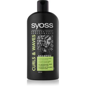 Syoss Curl Me hydratační šampon pro vlnité a kudrnaté vlasy 500 ml