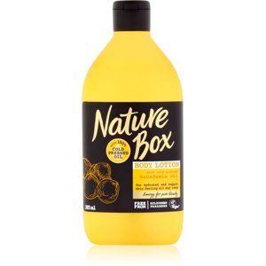 Nature Box Macadamia vyživující tělové mléko s hydratačním účinkem 385 ml