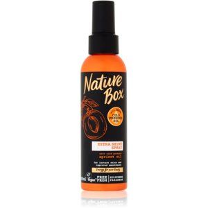Nature Box Apricot uhlazující sprej pro lesk a hebkost vlasů 150 ml