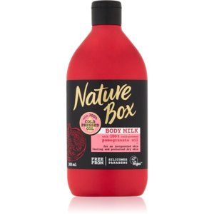 Nature Box Pomegranate povzbuzující tělové mléko s hydratačním účinkem 385 ml