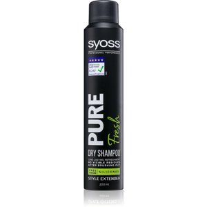 Syoss Pure Fresh osvěžující suchý šampon bez silikonů 200 ml