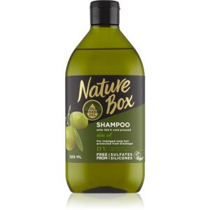 Nature Box Olive Oil ochranný šampon proti lámavosti vlasů 385 ml