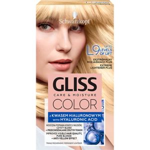 Schwarzkopf Gliss Color permanentní barva na vlasy odstín L9 Extreme Lightener Plus